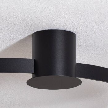 Stropné LED svetlo Rio 78, Ra95, 4.000 K, čierne