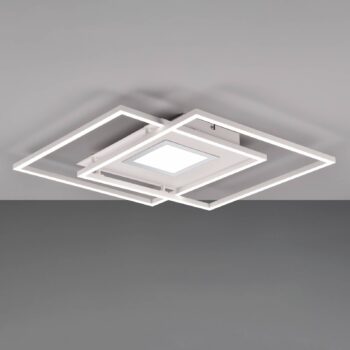 Stropné LED svetlo Via CCT stmieva remote biela