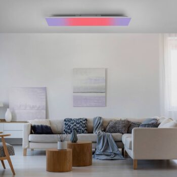 Stropné LED svetlo Yukon 100x25cm, RGB/CCT