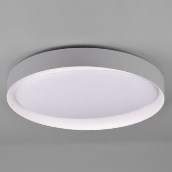 Stropné LED svetlo Zeta tunable white sivé/biele