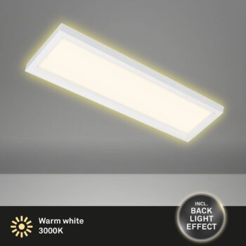 Stropné LED svietidlo 7365, 58 x 20 cm, biele