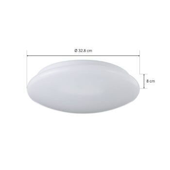 Stropné LED svietidlo Altona MN3 uni biela Ø32,8cm