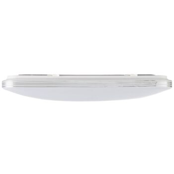 Stropné LED svietidlo Ariella biela/chróm 54x54 cm