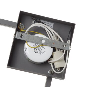 Stropné LED svietidlo Bard 27x27 antracit