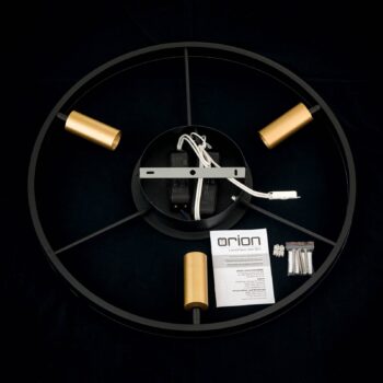 Stropné LED svietidlo Berlin s tromi reflektormi