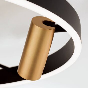 Stropné LED svietidlo Berlin s tromi reflektormi