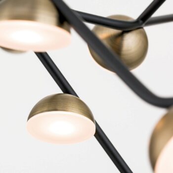 Stropné LED svietidlo Blossom, 24-plameňové