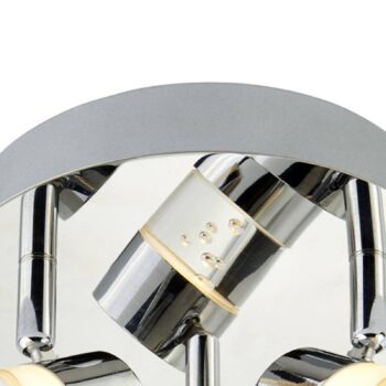 Stropné LED svietidlo Bubbles, IP44, 3-plameňové