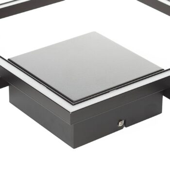 Stropné LED svietidlo Falcon, čierne