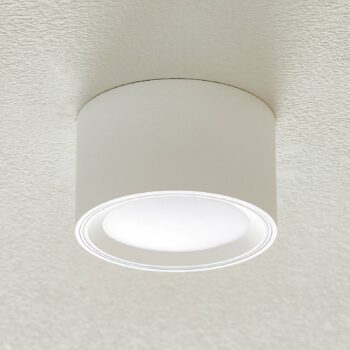 Stropné LED svietidlo Fallon, výška 6 cm