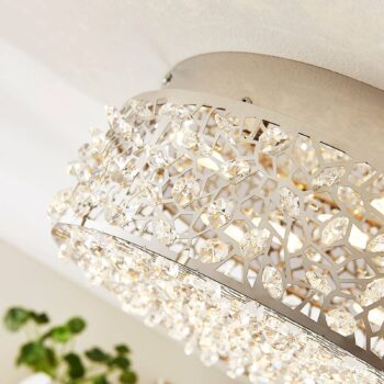 Stropné LED svietidlo Feliac, okrúhly tvar