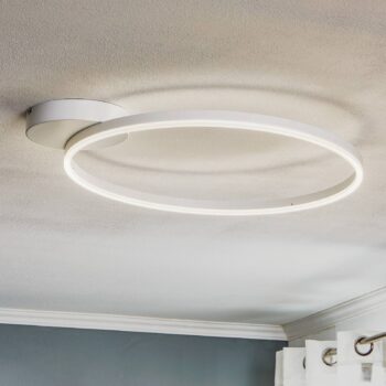 Stropné LED svietidlo Giotto 1-pl., biele