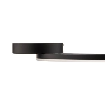 Stropné LED svietidlo Giotto 1-pl., čierne