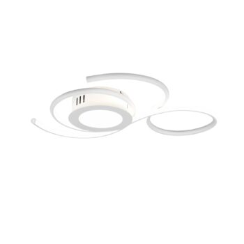 Stropné LED svietidlo Jive, 50 cm, biela matná