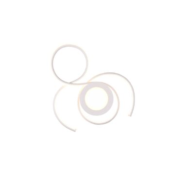 Stropné LED svietidlo Jive, 50 cm, biela matná