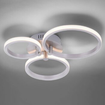 Stropné LED svietidlo Johanna, 3-plameňové