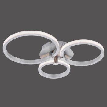 Stropné LED svietidlo Johanna, 3-plameňové