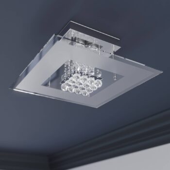 Stropné LED svietidlo Lisandra IP44