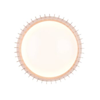 Stropné LED svietidlo Monte, CCT, Ø 60 cm, drevo