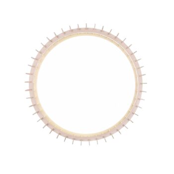 Stropné LED svietidlo Monte, CCT, Ø 60 cm, drevo