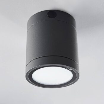 Stropné LED svietidlo Negro do exteriéru