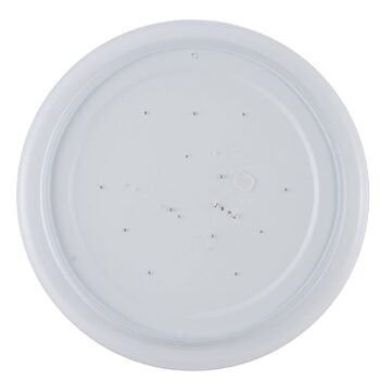 Stropné LED svietidlo Porz IP44 HF snímač, biele