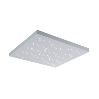 Stropné LED svietidlo Titus biele 75 x 75 cm