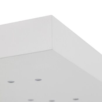 Stropné LED svietidlo Titus biele 75 x 75 cm