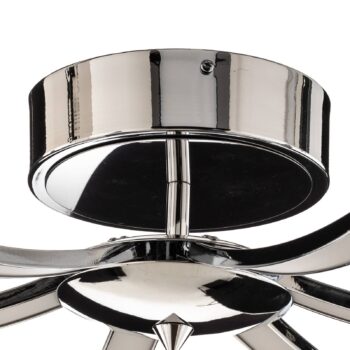 Stropné LED svietidlo Umbra 6-pl. 91 cm chróm