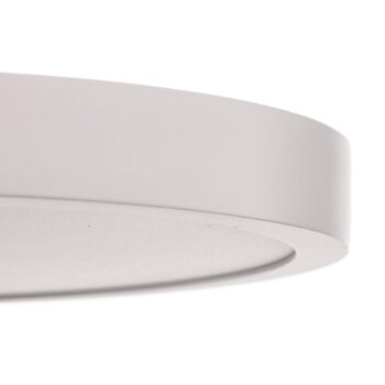 Stropné LED svietidlo Vika, okrúhle, biele, Ø 23cm