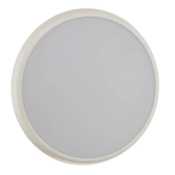 Stropné LED svietidlo Welland IP44, leštená mosadz