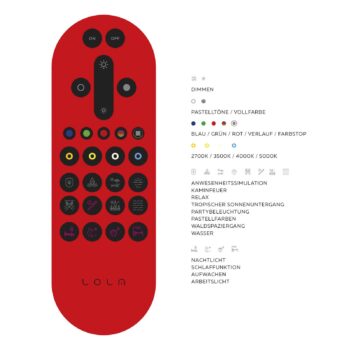 Stropné bodové LED svetlá LOLAsmart Sabi, 6-pl.