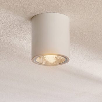 Stropné bodové svetlá Downlight round v bielej farbe, Ø 13,3 cm