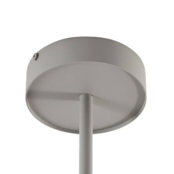 Stropné bodové svetlá Leda 2, taupe, 2-pl., oceľ, GU10, výška 55 cm