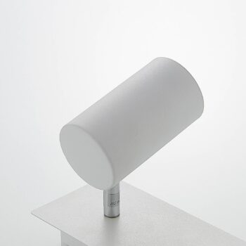 Stropné bodové svetlá Lindby Joffrey, 31 cm, 2-pl, biele, GU10