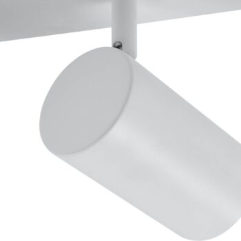 Stropné bodové svetlá Lindby Joffrey, 80 cm, biele, 4-pl