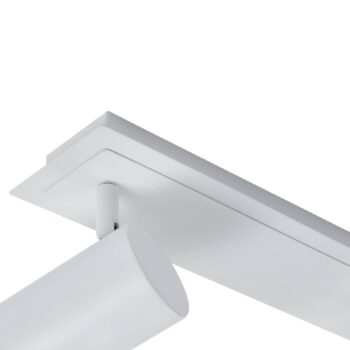 Stropné bodové svetlá Lindby Joffrey, 80 cm, biele, 4-pl