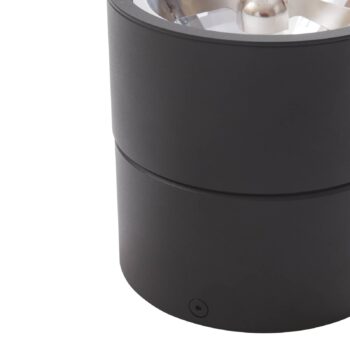 Stropné bodové svietidlo Lindby Thorid, 19 cm, sada 2 ks, čierne, G9