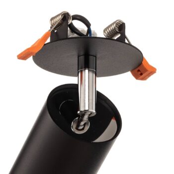 Stropné svietidlá Eye Fit, 1-plameňové, čierne