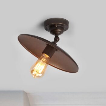 Stropné svietidlo ALICE v starožitnej mosadzi