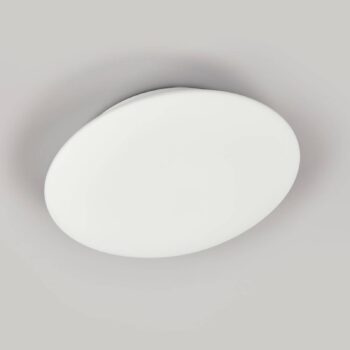 Stropné svietidlo Alba z opálového skla, Ø 25 cm