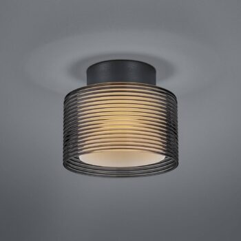 Stropné svietidlo BANKAMP Grand Groove LED, Ø 20 cm