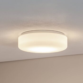 Stropné svietidlo BEGA LED 50735PK3, Ø 35 cm biely plast on/off
