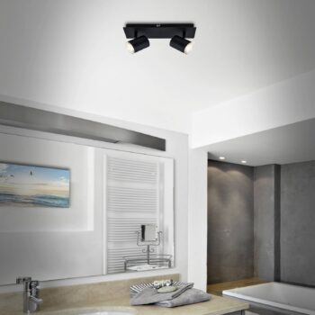Stropné svietidlo Banyo Splash GU10 IP44, 2-pl.