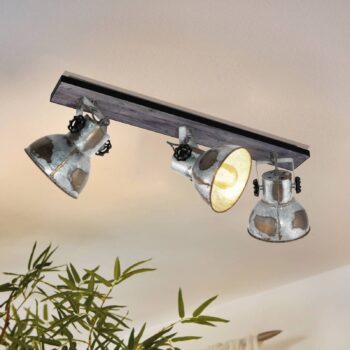 Stropné svietidlo Barnstaple priemyselný vzhľad 3p