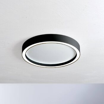 Stropné svietidlo Bopp Aura LED Ø 30 cm biela/čierna
