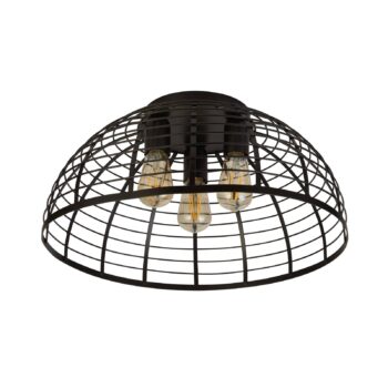 Stropné svietidlo Cage II 3-pl. klietkový dizajn