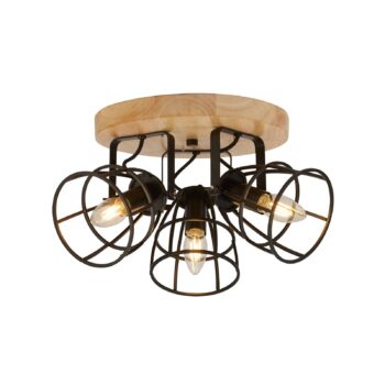 Stropné svietidlo Cage II 3-plameňové