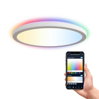 Stropné svietidlo Calex Smart Halo LED, Ø 40 cm