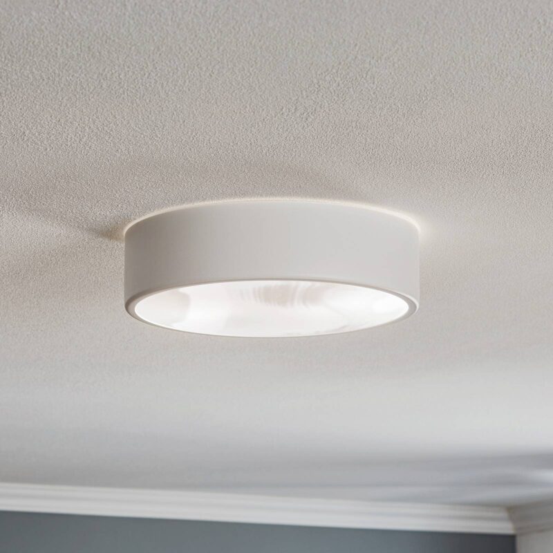 Stropné svietidlo Cleo 300, IP54, Ø 30 cm biela Stropné svietidlo Cleo 300, IP54, Ø 30 cm biela